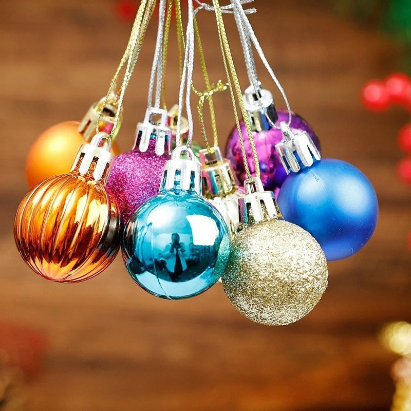 Conjunto de Bolas de Natal para Decoração | MerryGlow